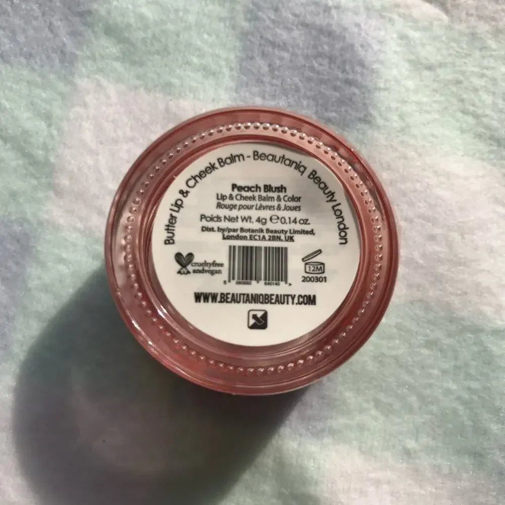 NEW! Beautanio Beauty Lip & Cheek Balm & Color
